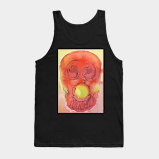 Celtic Pagan Fire God mask Tank Top